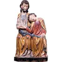 Jesus mit Johannes 